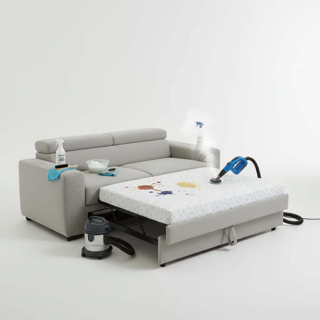 Sleeper Sofa Cleaning: How to Remove Common Stains